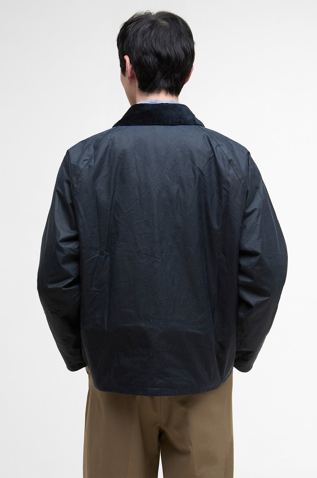 OS Transport Wax Jacket Navy