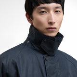 OS Transport Wax Jacket Navy