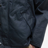OS Transport Wax Jacket Navy