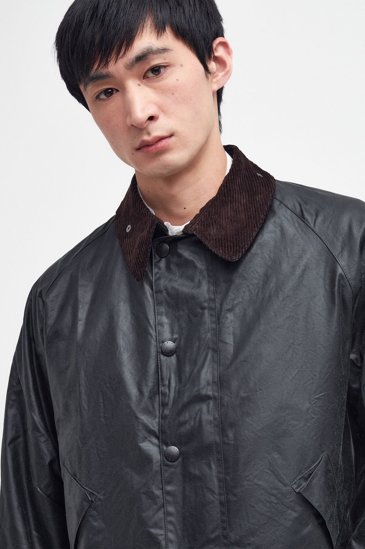 Barbour　OS TRANSPORT WAX JACKET Barbour OS Transport Wax Jacket Classic Black