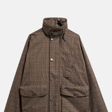 Barbour Transport Ursula Waterproof Jacket Dark Stone.