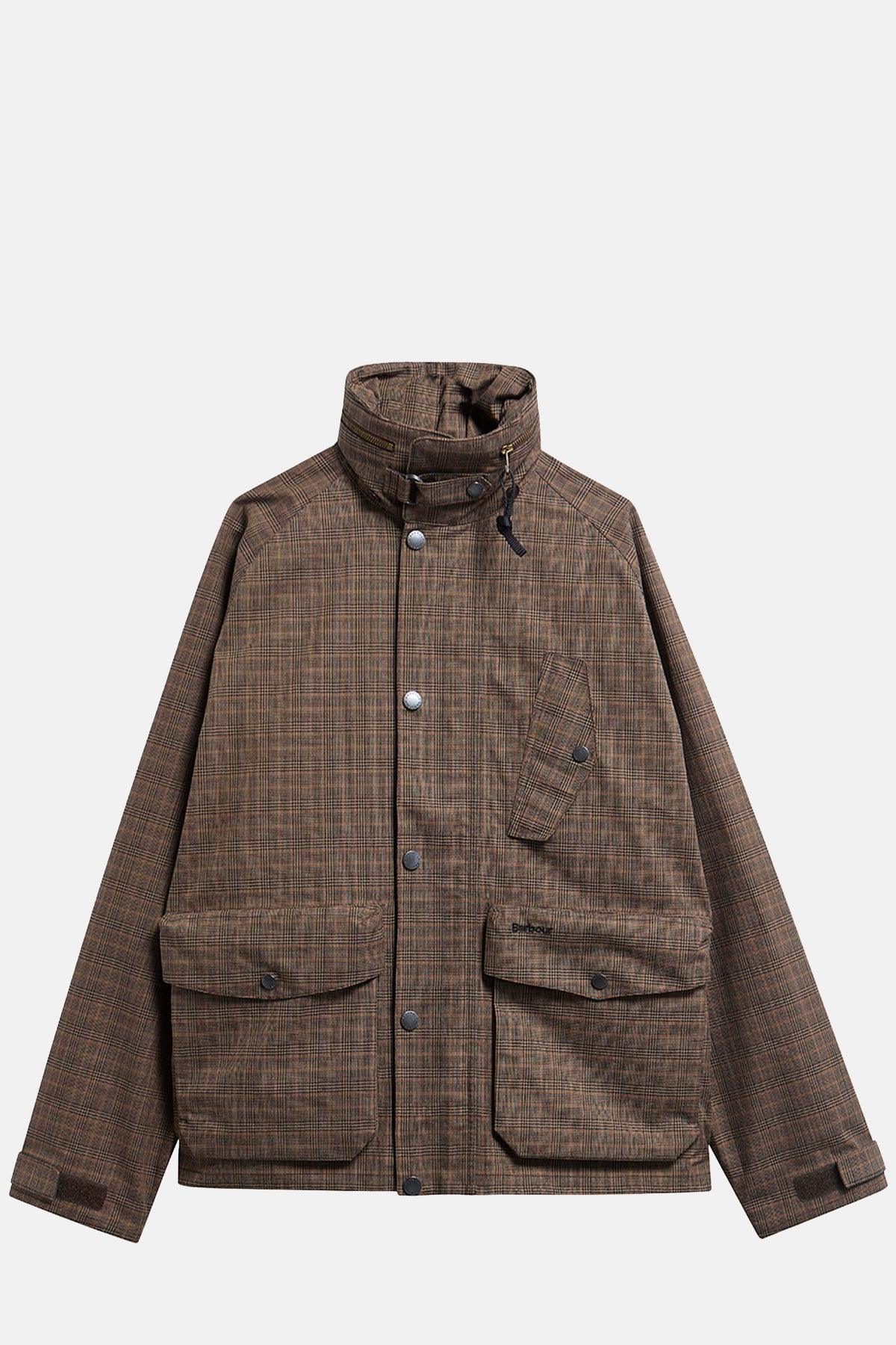 Barbour Transport Ursula Waterproof Jacket Dark Stone.