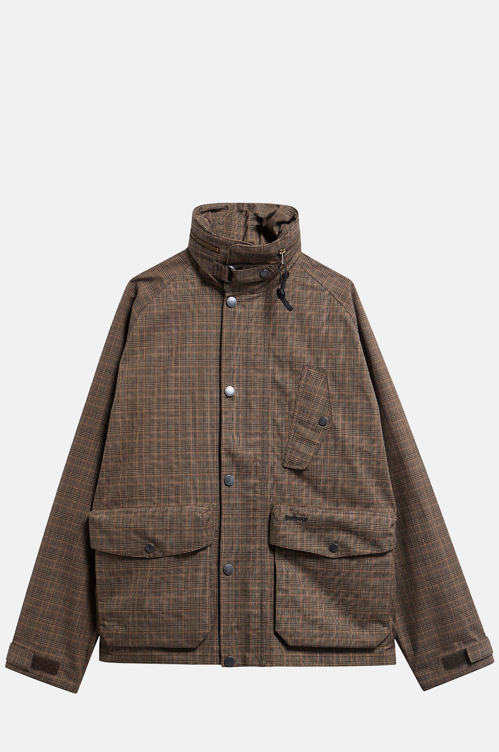 Barbour Transport Ursula Waterproof Jacket Dark Stone.