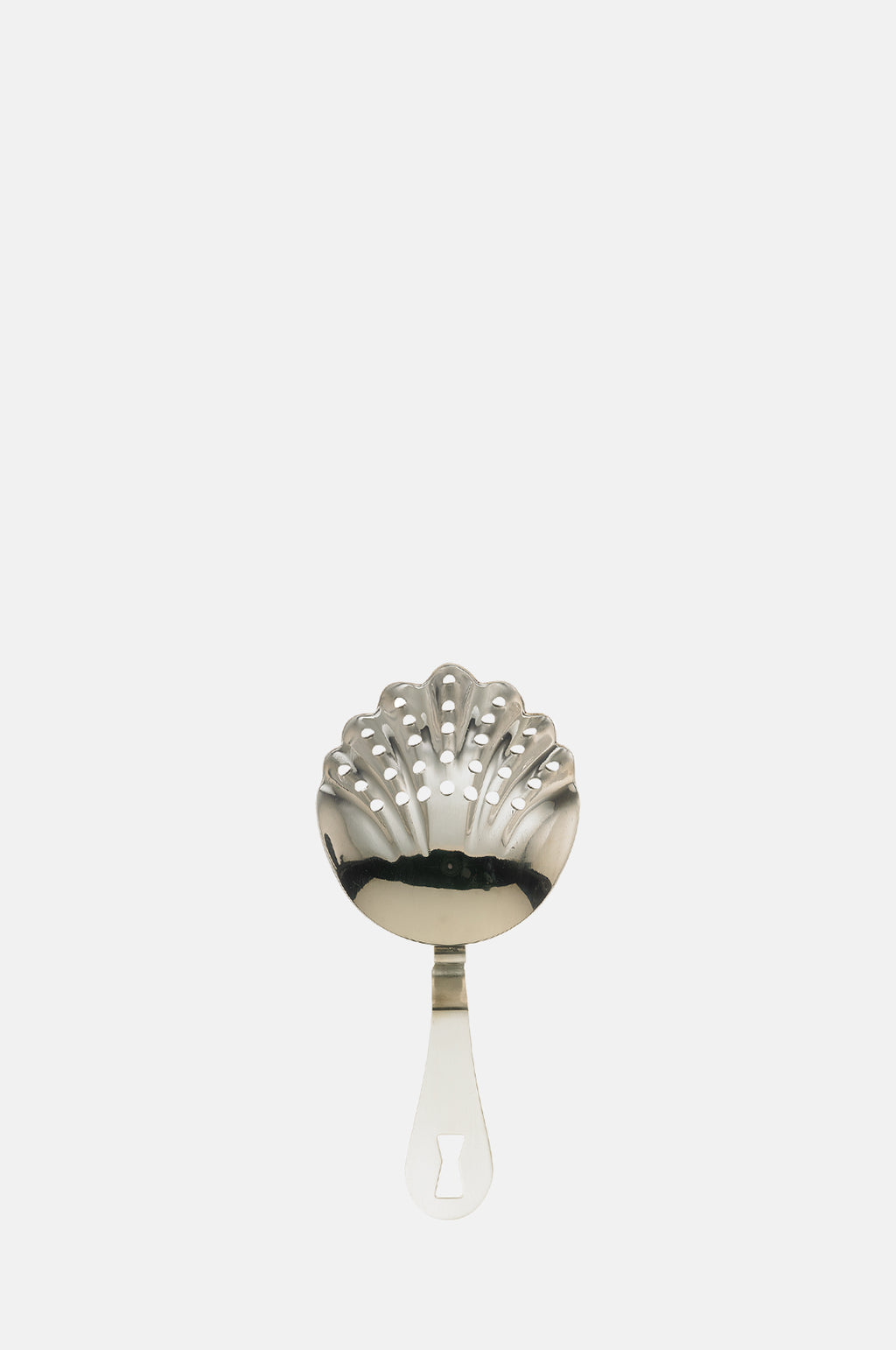Scalloped Julep Strainer Stainless