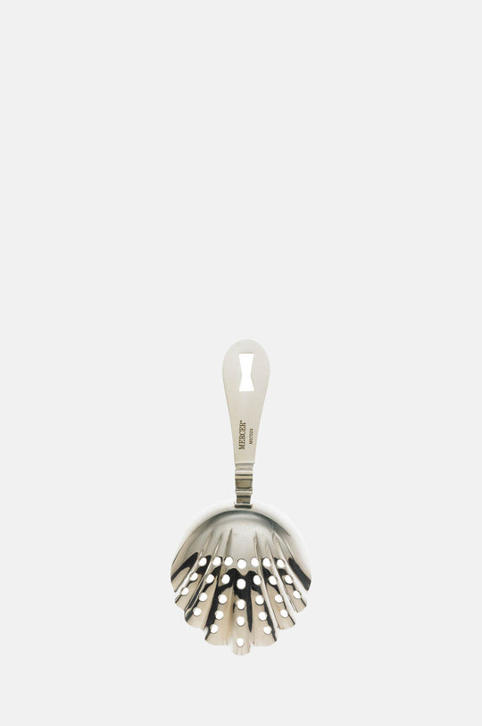 Scalloped Julep Strainer Stainless