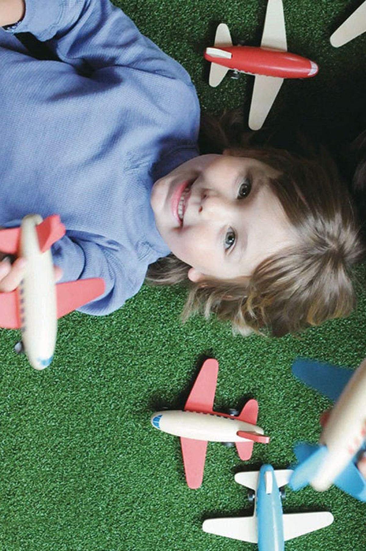 wooden airplane for toddler