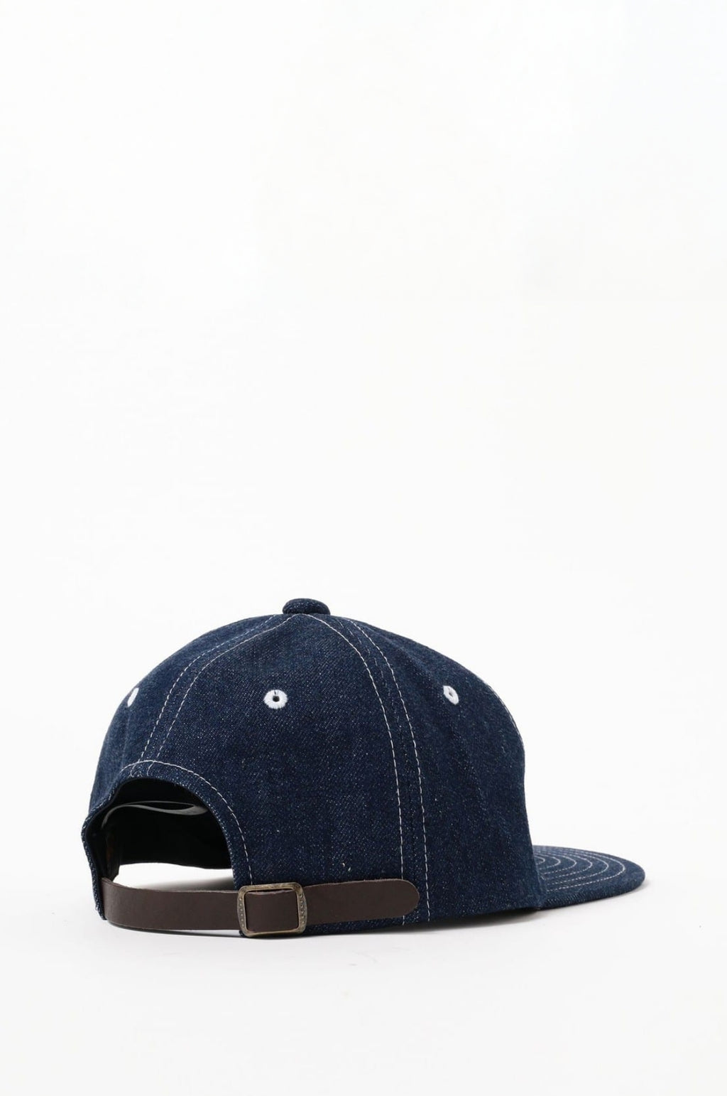 6 Panel Herringbone Cap Indigo