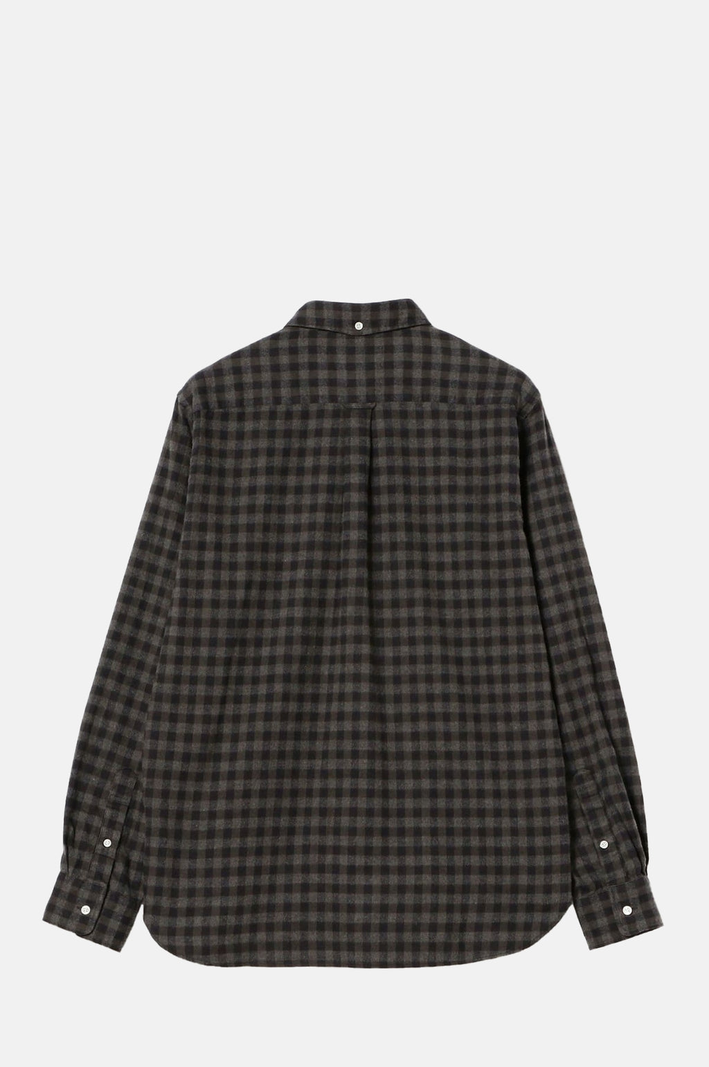 B.D. Gingham Check Shirt Shaggy Grey