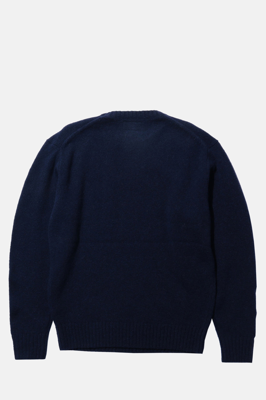 Crew Intarsia Duck Pattern Navy