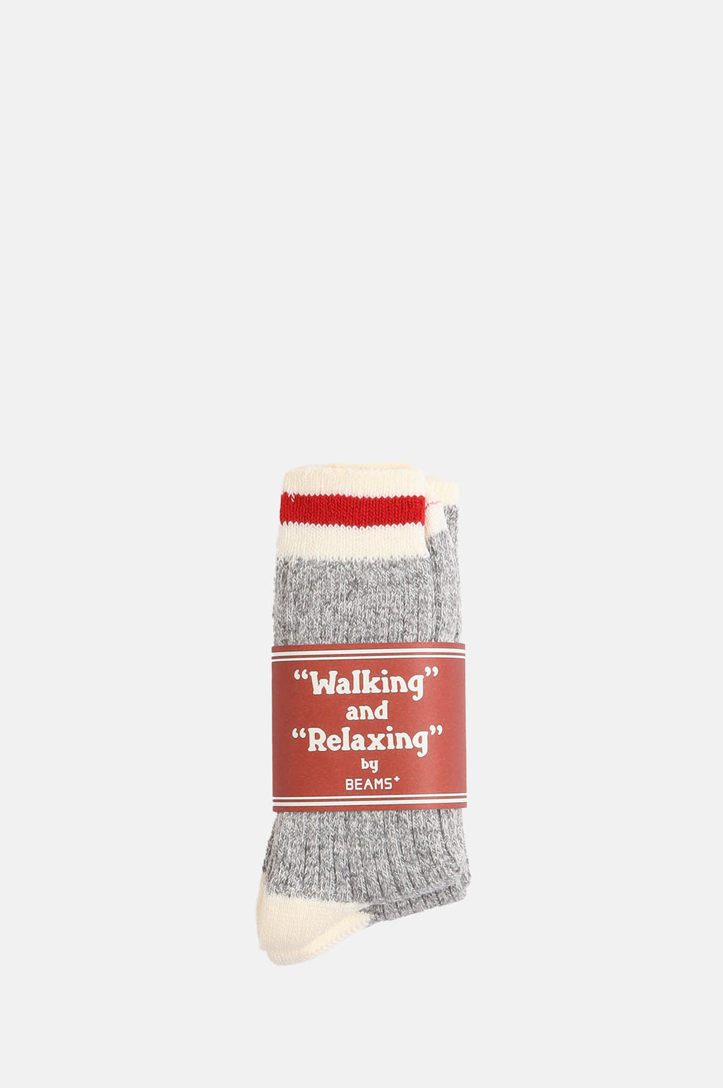 Beams Plus Rag Socks Grey.