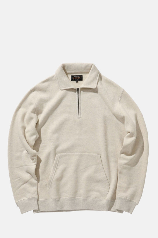 Sweat Half Zip Oatmeal