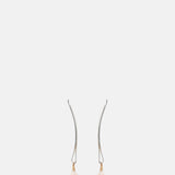 Beatriz Palacios Drop Pearl Silver Hairpins.