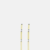 Beatriz Palacios Pale Yellow OWN Earrings Small.