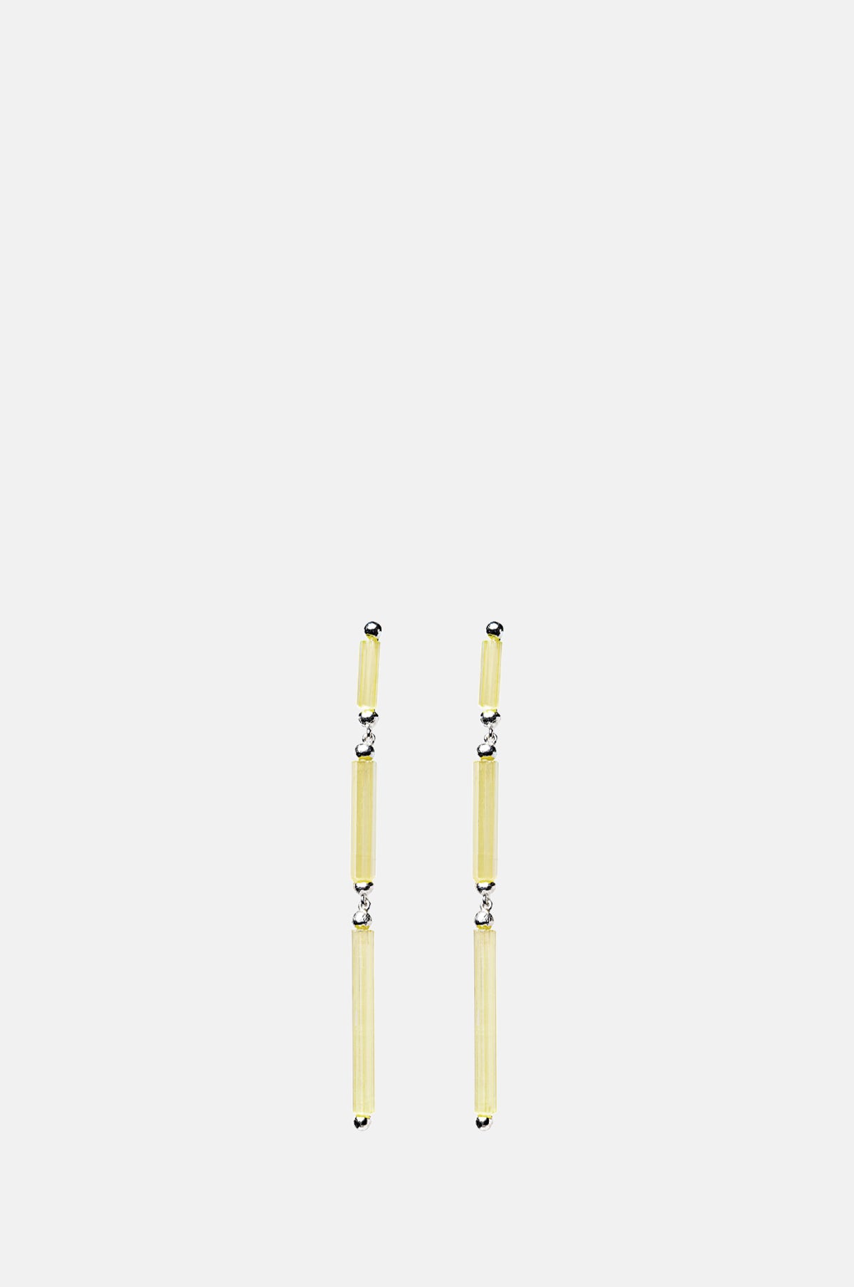 Beatriz Palacios Pale Yellow OWN Earrings Small.
