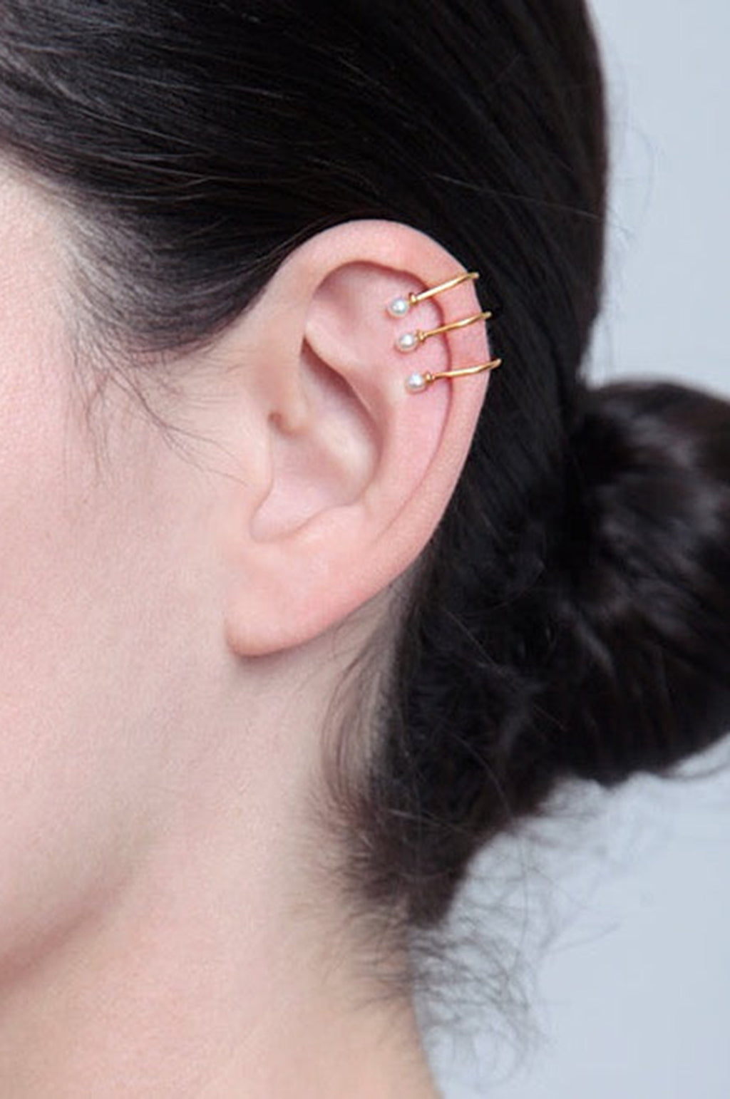 Pearls Ear Cuff Single