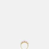 Pearls Gold Ring