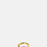 Beatriz Palacios Square Magenta Ring.