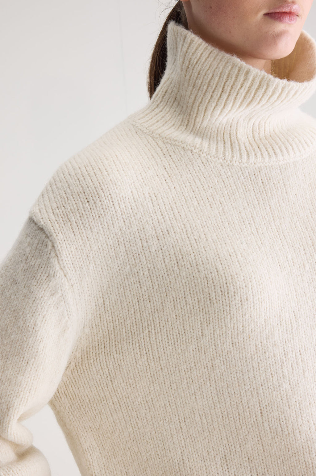 Aosat Knit Ecru
