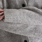 Aosk Cardigan H.Grey