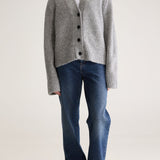 Aosk Cardigan H.Grey