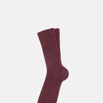 Bellerose Boti Socks Burgundy.