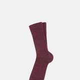 Bellerose Boti Socks Burgundy.