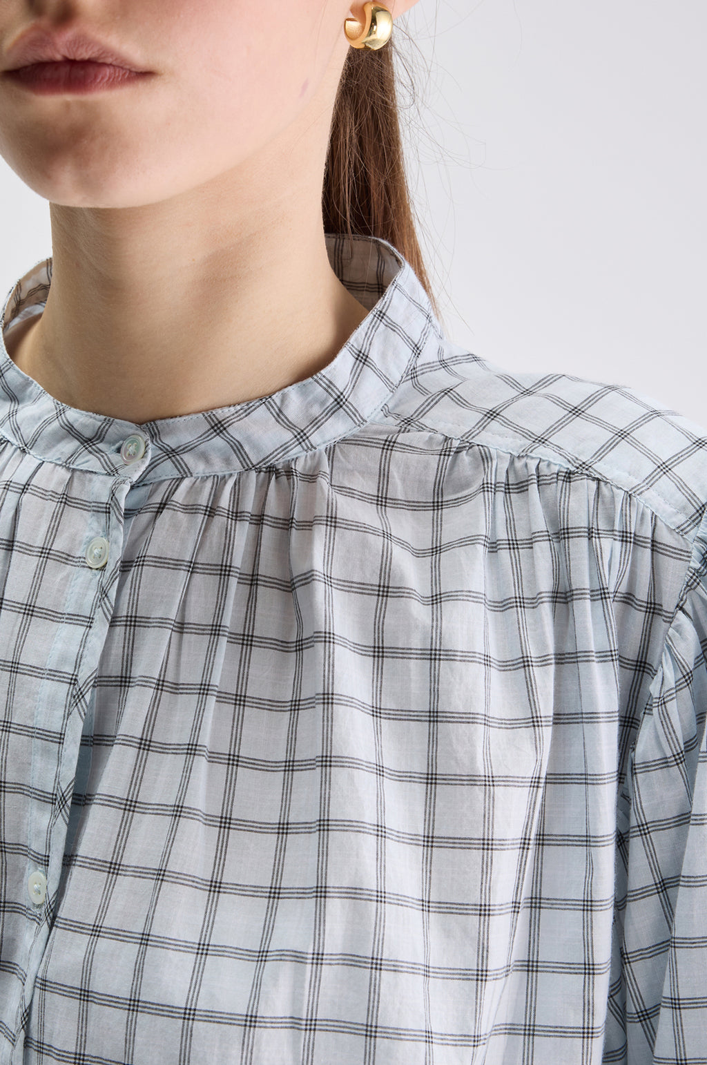 Cherry Blouse Check B