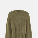 Bellerose Dateko Knit Dusty Olive.