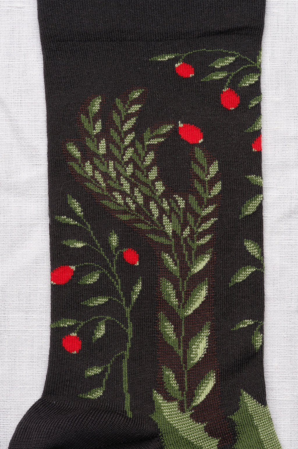 Cueillette Faux Noir Socks