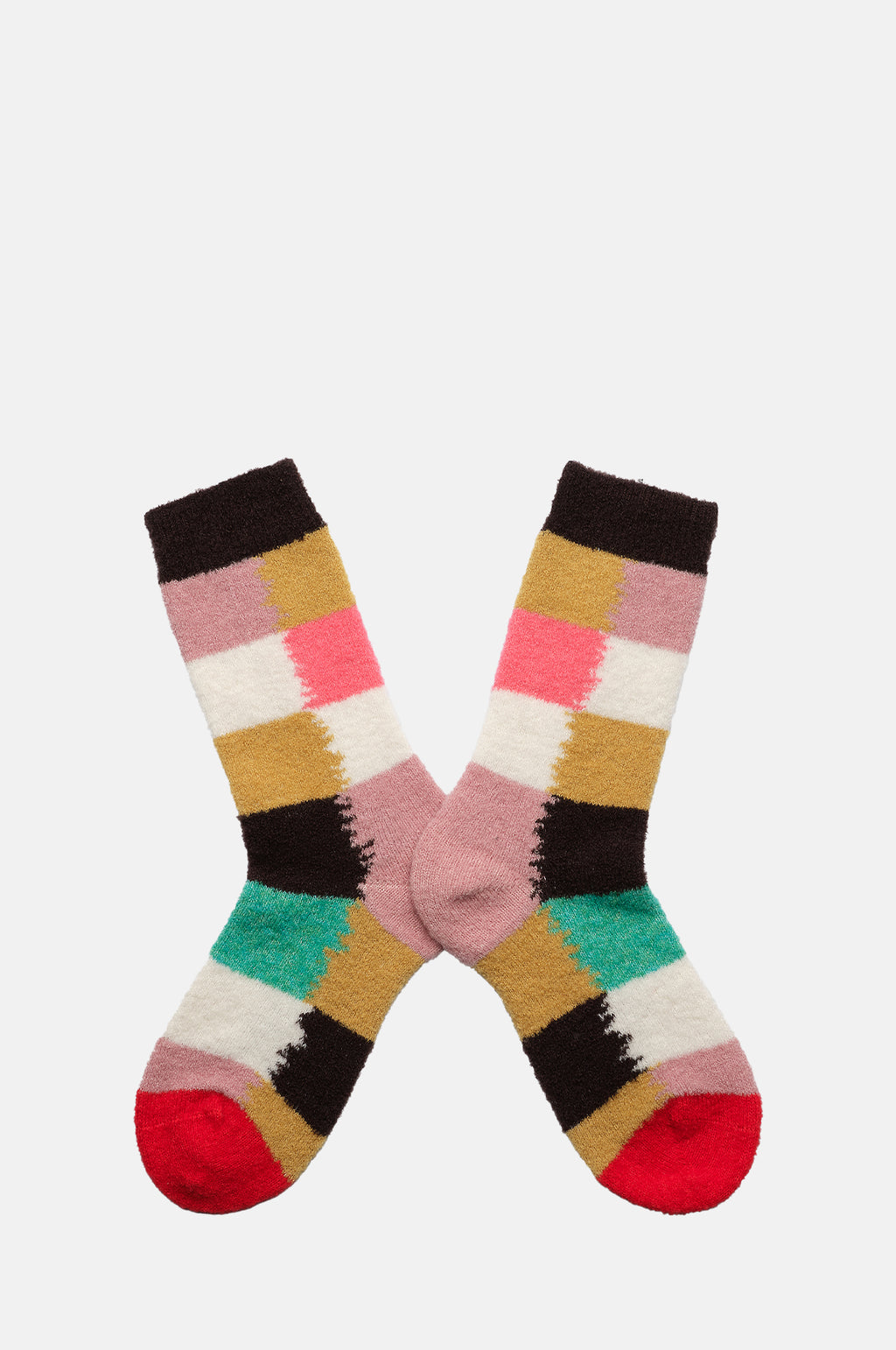 Bonne Maison Patchwork Multico Socks.