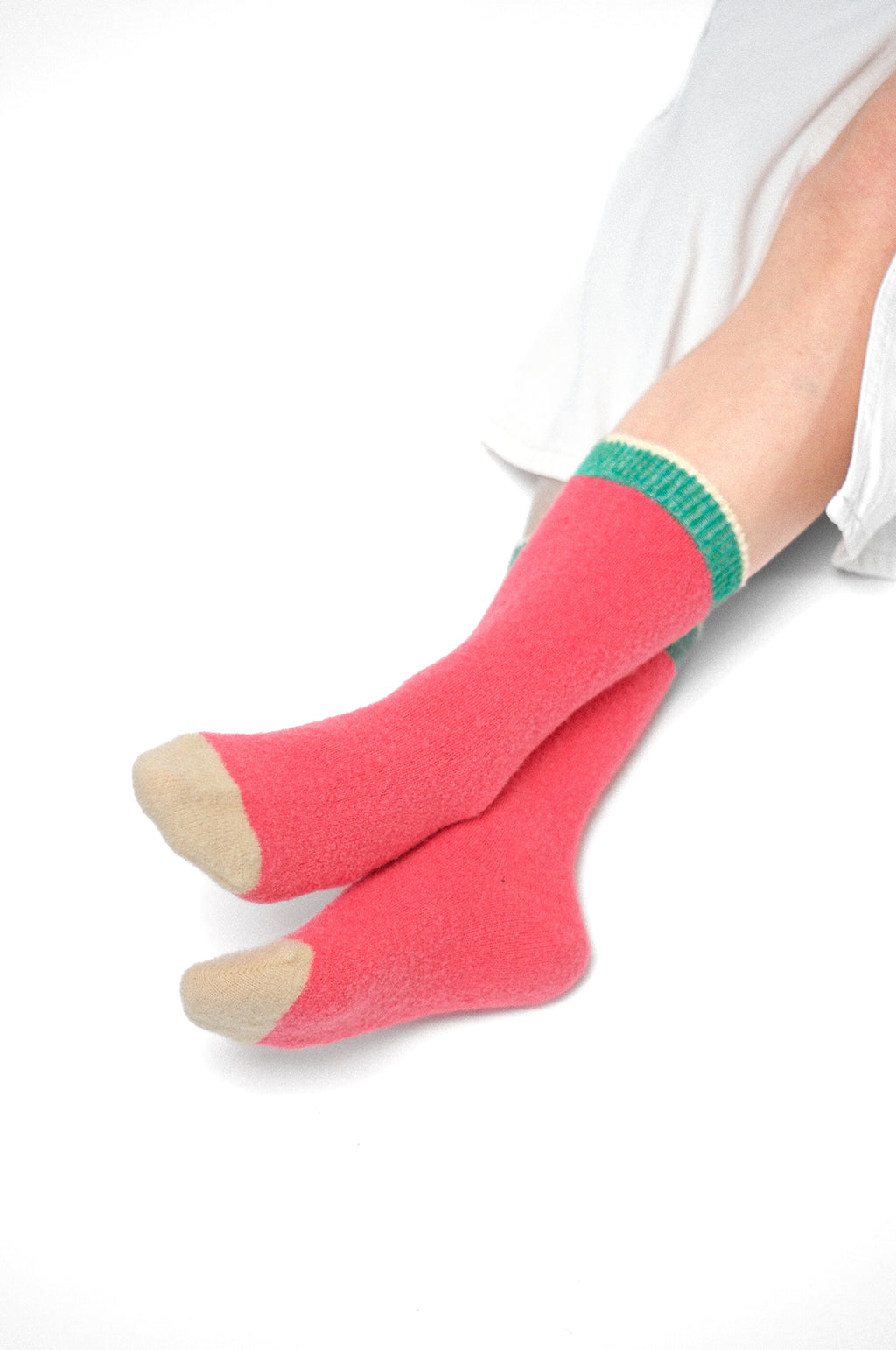 Rose Peche Socks