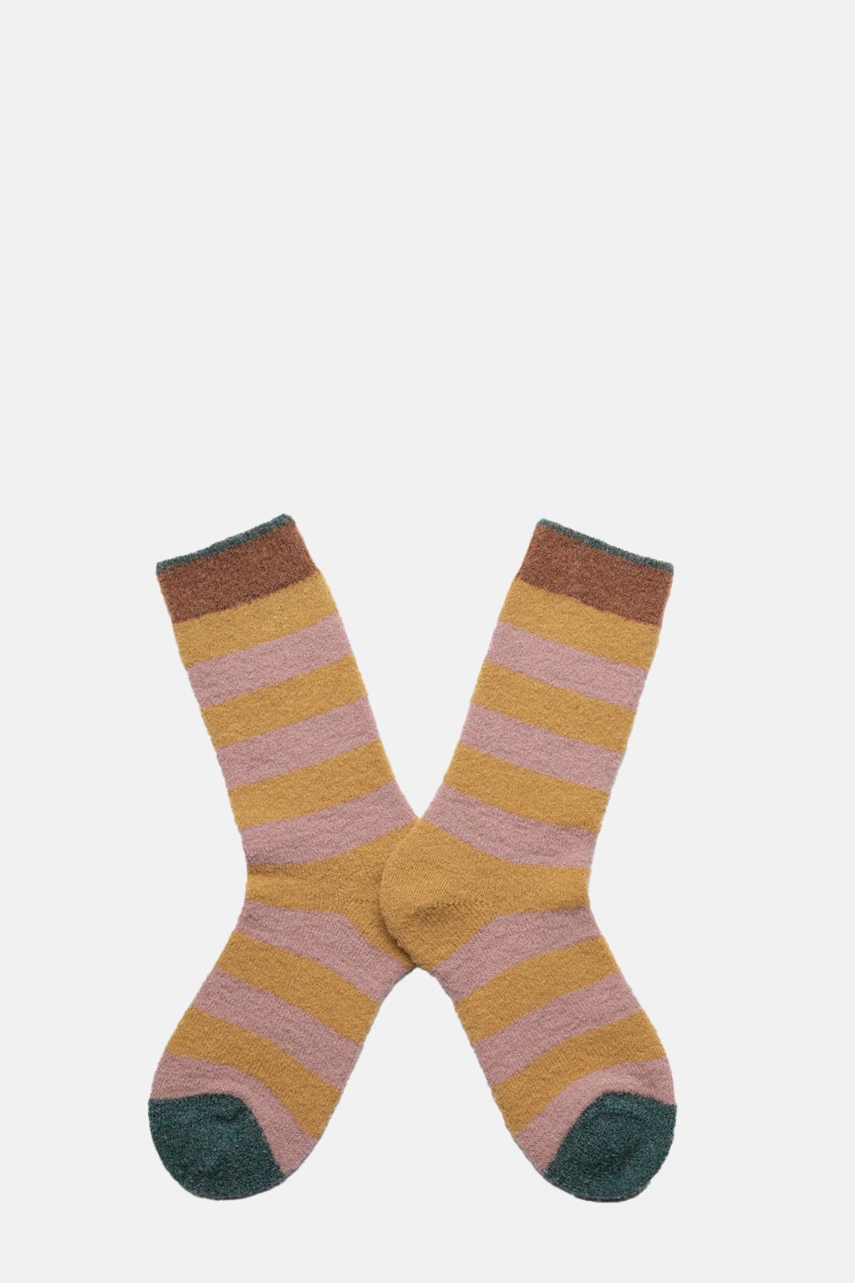 Bonne Maison Rose Striped Socks.