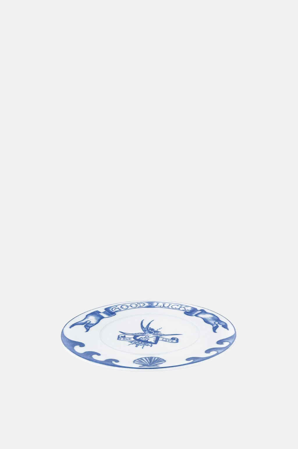 Good Luck Dessert Plate 22cm