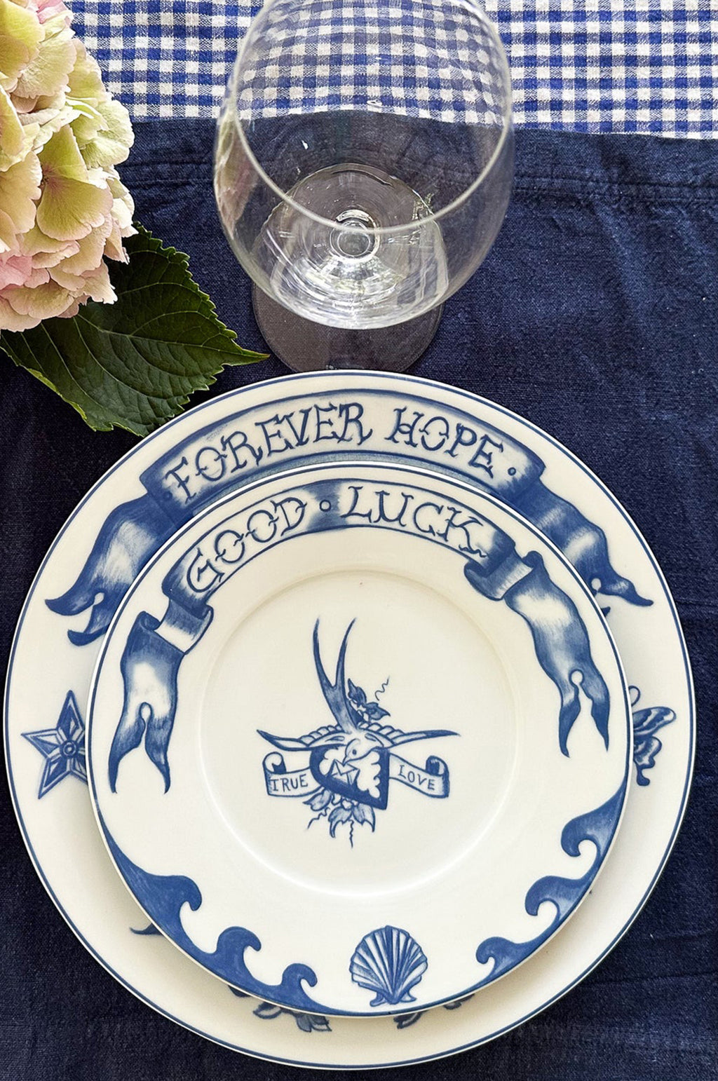 Good Luck Dessert Plate 22cm
