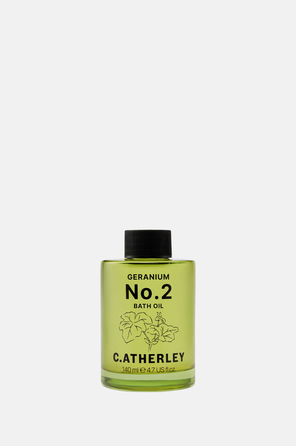 C.Atherley Geranium no.02 Bath Oil 140ml.