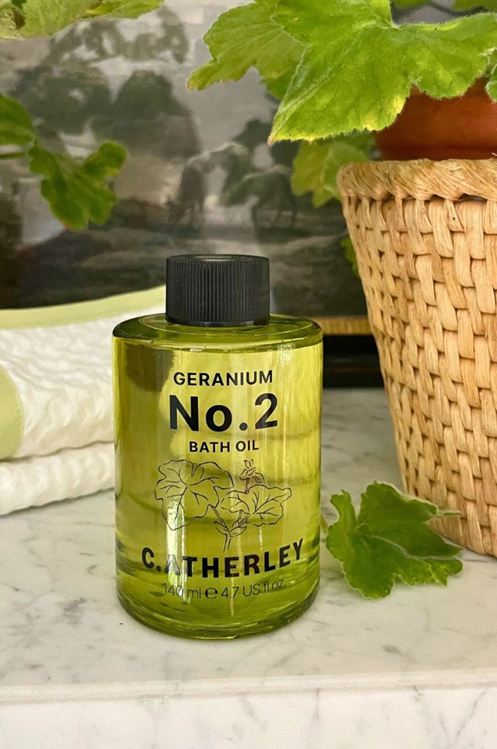 Geranium No.02 Bath Oil 140ml