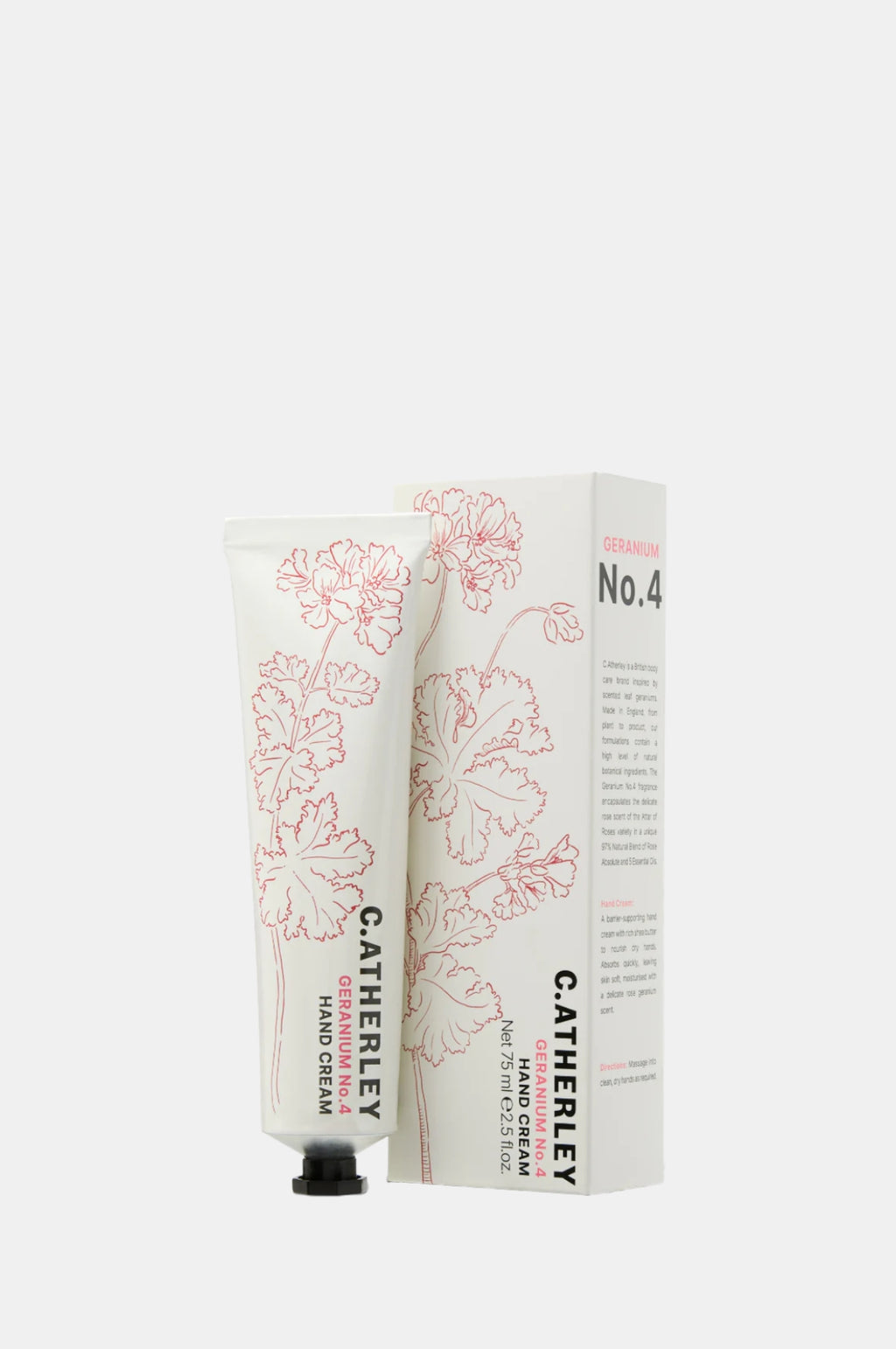 C.Atherley Geranium No.04 Hand Cream 75ml.