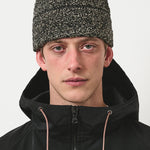 Cafee Mountain Fleece Cabin Beanie Salt And Pepper.