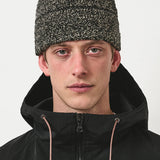 Cafee Mountain Fleece Cabin Beanie Salt And Pepper.