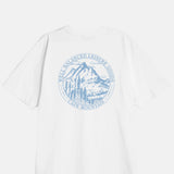 Members Stamp Tee Natural And Navy