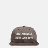 Cafe Mountain Music And Arts Cap Washed Taupe.