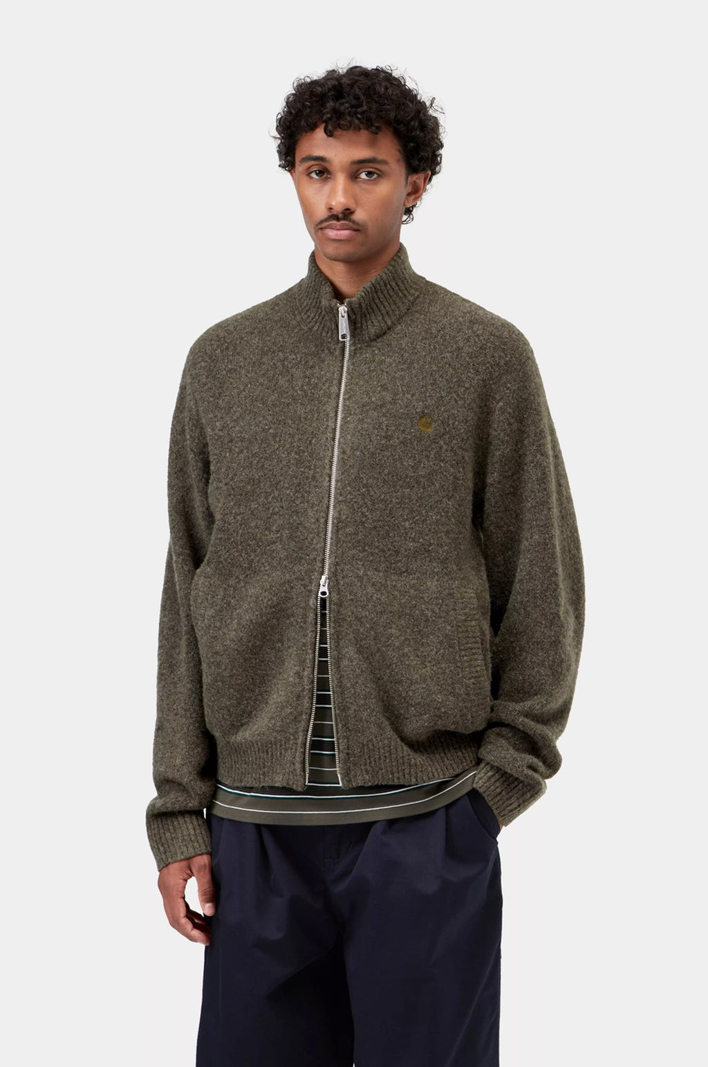 Curtis Sweater Jacket Tangled Shungite