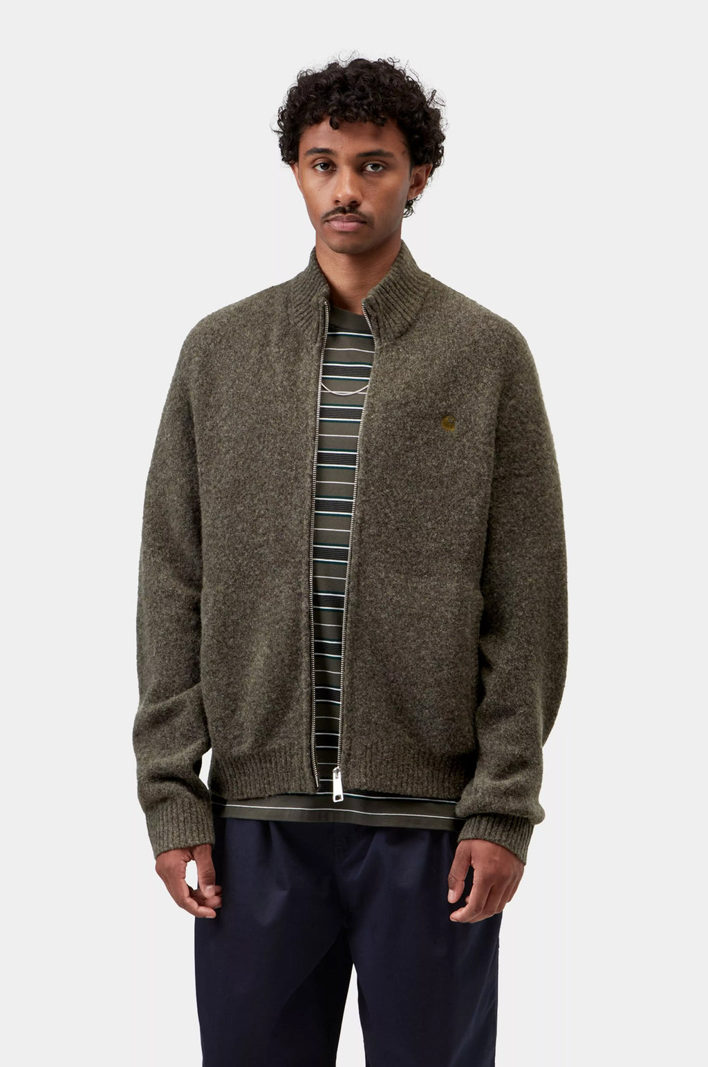 Curtis Sweater Jacket Tangled Shungite