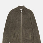 Carhartt WIP Curtis Sweater Jacket Tangled Shungite.
