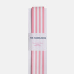 Candy Pink Cotton Stripe Ribbon 35mm 5m.