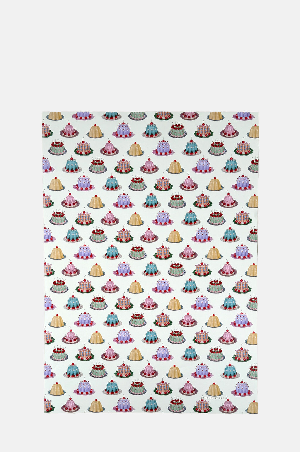 Blancmanges Wrapping Paper Set of 3 Sheets