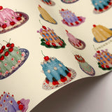 Blancmanges Wrapping Paper Set of 3 Sheets