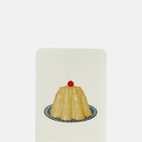 Canonbury Press Custard Cream Blancmange Notecard.