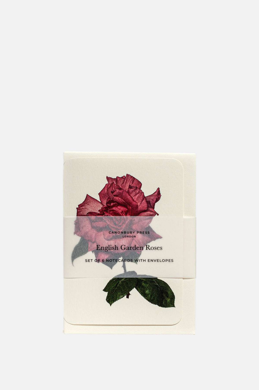 English Garden Roses Set of 6 Notecards