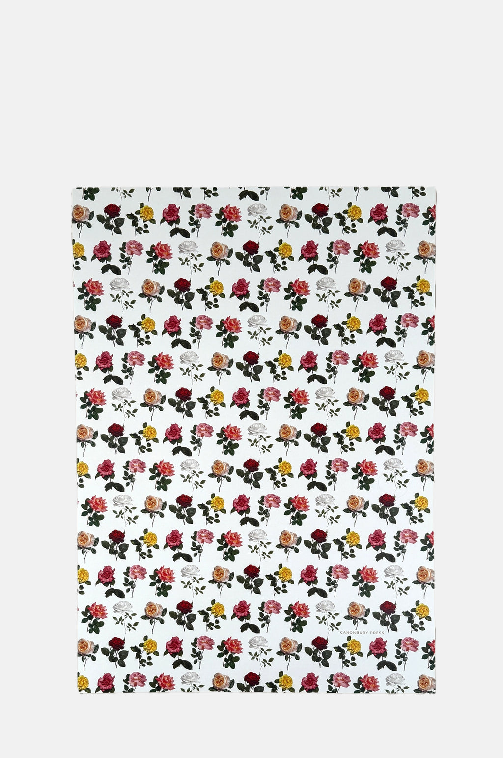 English Garden Roses Wrapping Paper Set of 3 Sheets